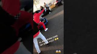 El Alfa runs over fans Foot Resimi