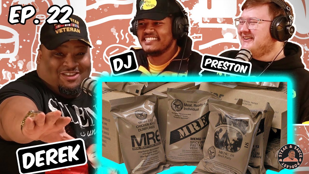 Eating "EXPIRED" MRE's With the Gum Steak and Sauce Ep. 22 YouTube