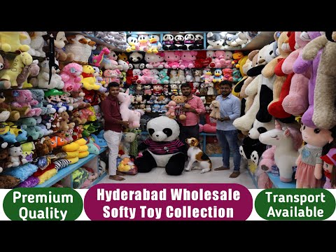 Hyderabad Begum Bazar Wholesale SOFT TOYS Collection || Premium Quality Toys ||Teddy Bear