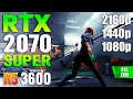 RTX 2070 SUPER + Ryzen 5 3600 Test in 10 Games