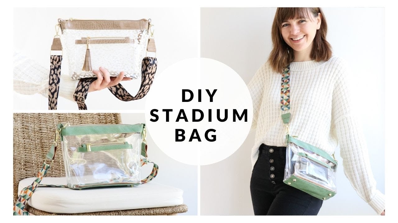 DIY baguette shoulder bag tutorial (free pattern) 