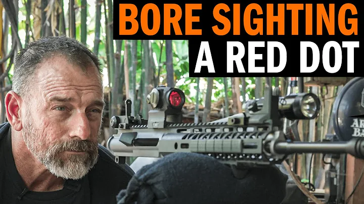 How To Cold Bore Sight A Red Dot with Navy SEAL Mark "Coch" Cochiolo