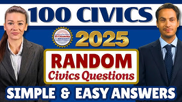 Official 100 Civics Random Questions and Answers (2008 Version) US Citizenship Interview 2025 No.63