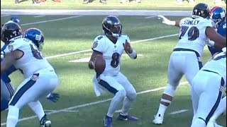 Lamar Jackson FUMBLES & Ravens LOSE to Giants 😱