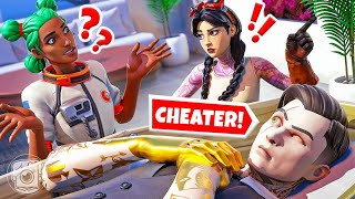 PLAYING DEAD to CHEAT at Hide & Seek?! (Fortnite Challenge)