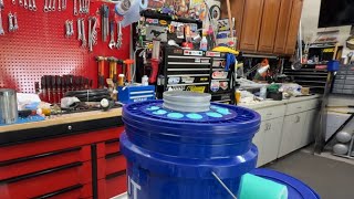B.o.r Poor Mans Wet Bucket, Filtering System For My Airbrush Spray Booth