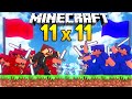 Я СОЗДАЛ СВОЙ НОВЫЙ МИНИ РЕЖИМ В МАЙНКРАФТЕ - 11 vs 11 БИТВА ЗАМКОВ В Minecraft