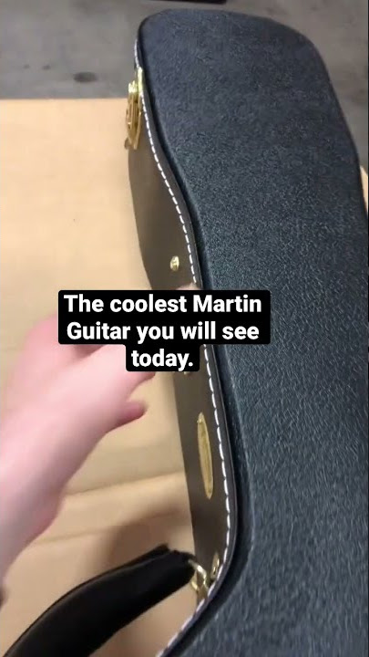The coolest Martin Guitar you will see today. What is it??