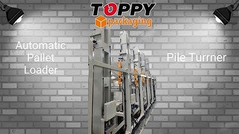 Pile turner with Automatic Pallet Loader (EFFORTLESS PALLET EXCHANGE)