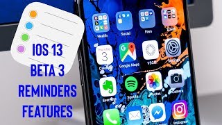 iOS 13 beta 3 Reminders feature screenshot 2