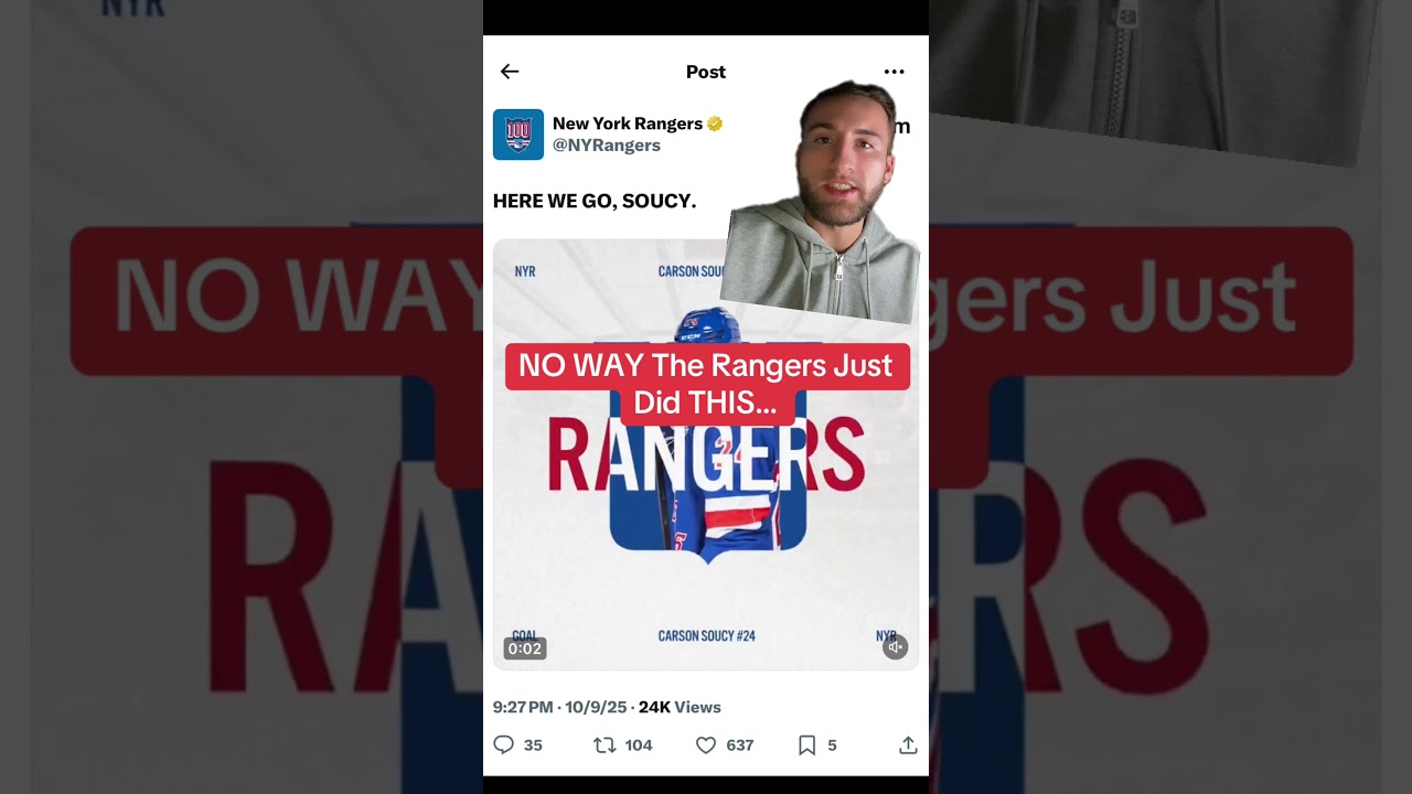 НЕТ, рейнджеры только что сделали ЭТО... | NYR News