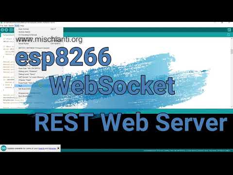 WebSocket with Arduino, esp8266 and esp32 - Tutorial demo application