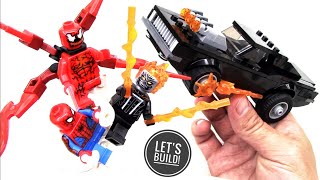 LEGO Spider-Man and Ghost Rider vs. Carnage - Let's Build!