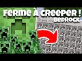 Comment fabriquer une giga ferme  creeper tuto minecraft 120 mcpe switch ps xbox pc