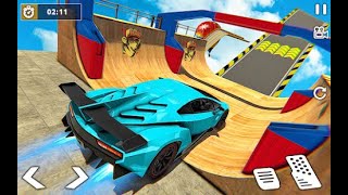 لعبة السيارات المنحدرة الممتعة - العاب قيادة السيارات - ميجا منحدر روعة - العاب الموبايل screenshot 4