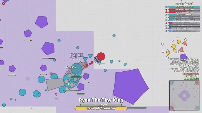 ARRAS.IO SHOW COOL TANK IN TESBED EVENT - WOOMY ARRAS - SERVER