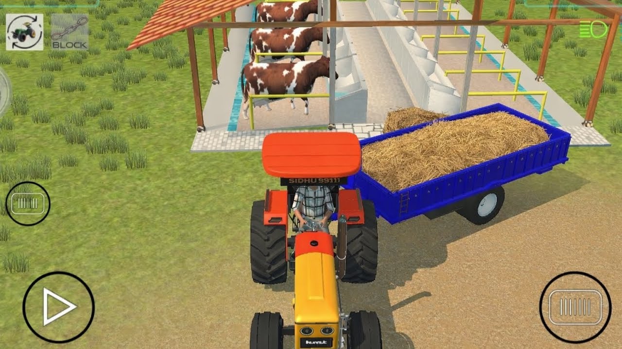 😲 Gaayon Ke Liye Bhusa Le Kar Aaya Tractor | Farming Simulator 