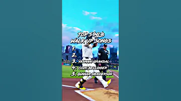 BEST Current MLB Walk Up Songs 