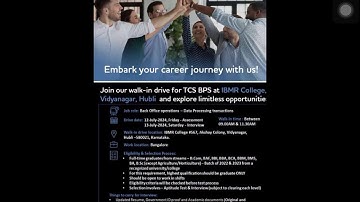 TCS CAREERS FOR BACK OFFICE OPERATIONS-DATA PROCESSING TRANSACTIONS