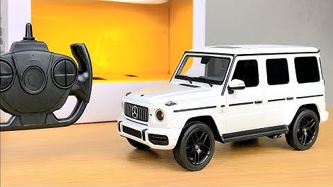 Unboxing & Test Drive RC Mercedes G 63 AMG | Realistic Remote Control Car