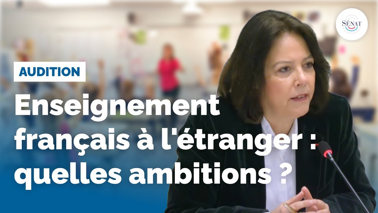 Enseignement français à l'étranger : quelles ambitions ?