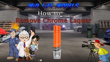 Removing Chrome Lacquer from plastic parts using oven cleaner