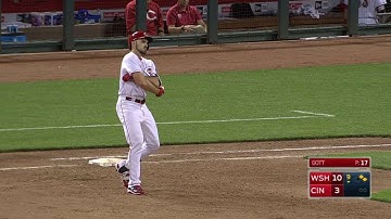 WSH@CIN: Duvall laces an RBI single to center field