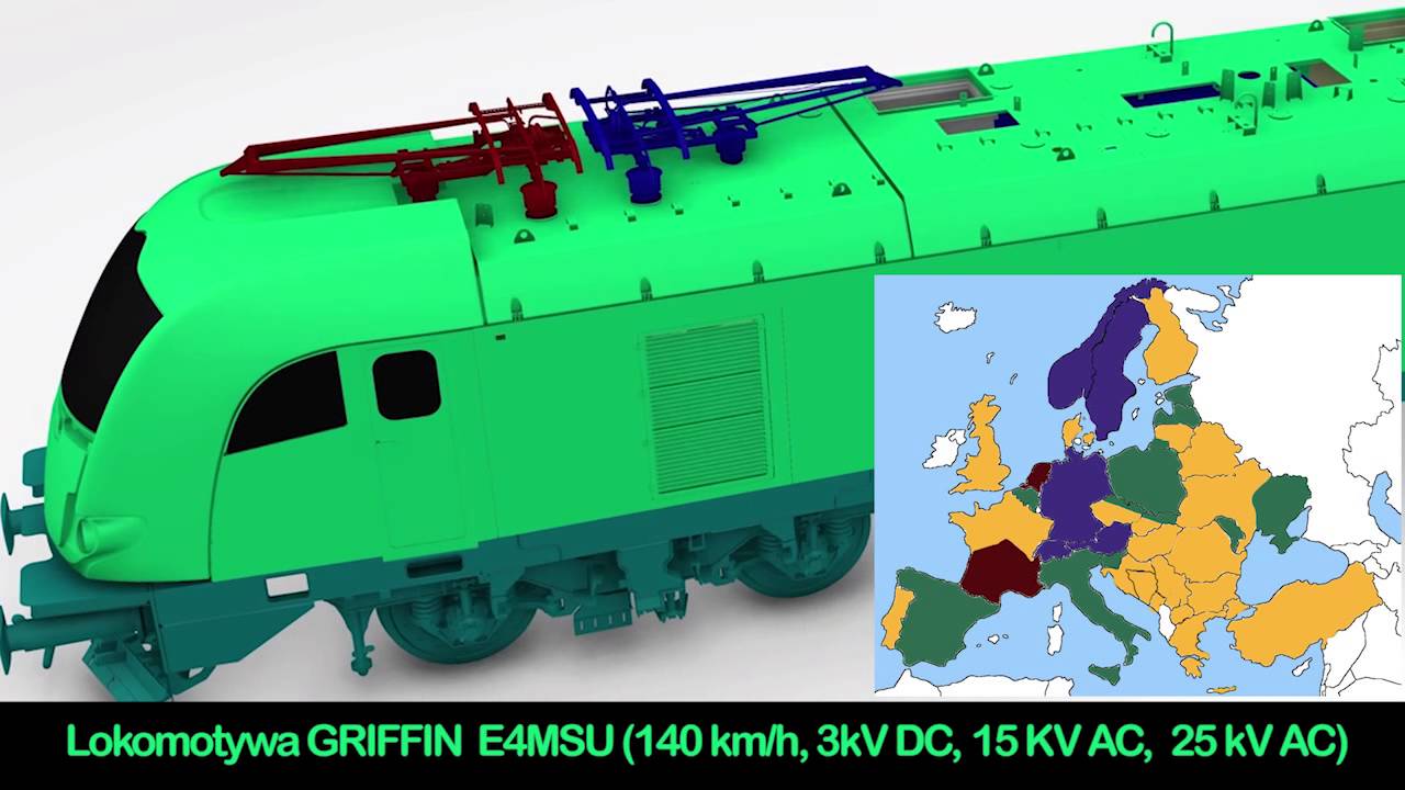 Lokomotywy elektryczne - Griffin i Dragon