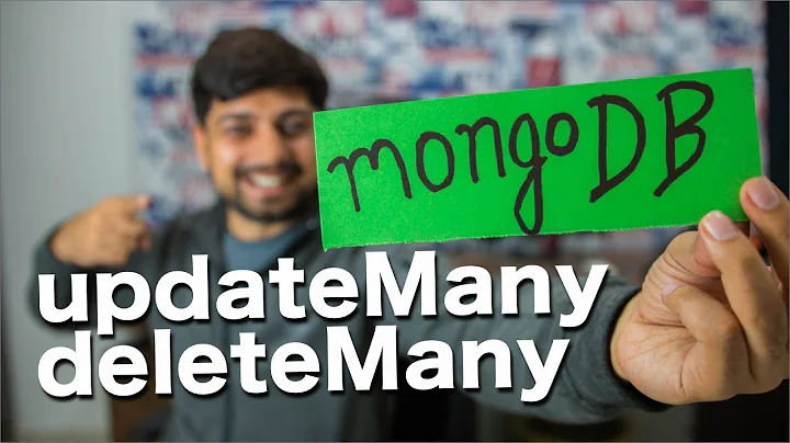 UpdateMany and deleteMany in mongoDB
