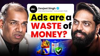 90% Founders WASTE Money on Ads? Save 60% Ad Budget (Real Strategy) | TFD