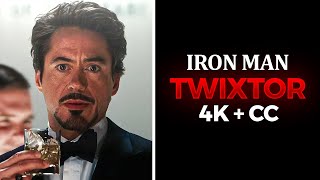 Iron Man 4K Twixtor Cc Iron Man Scene Pack