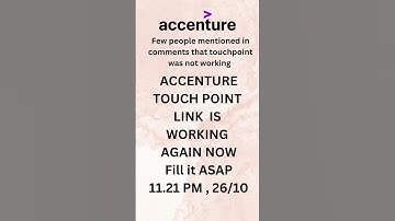 TOUCH POINT LINK WORKING AGAIN