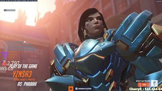 This is what 2000+ hours on Pharah looks like in Overwatch 2 - POTG! YZNSA PHARAH GAMEPLAY