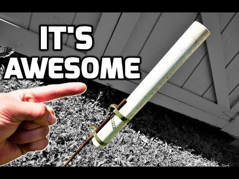 The BEST Homemade Fishing Rod Holders (for Bank Fishing) - DIY Rod