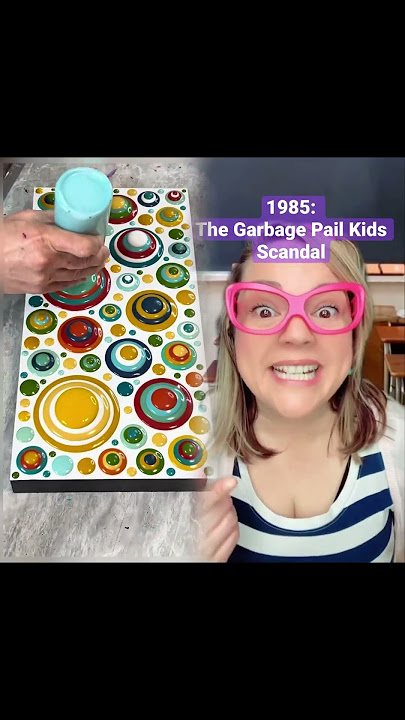 1985_ The Garbage Pail Kids Scandal #garbagepailkids #trapperkeeper #shorts #genx #80saesthetic