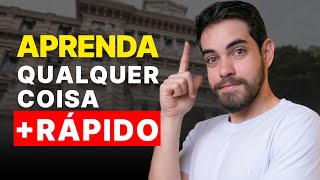 Como aprender TUDO mais RÁPIDO [TÉCNICA CIENTÍFICA]