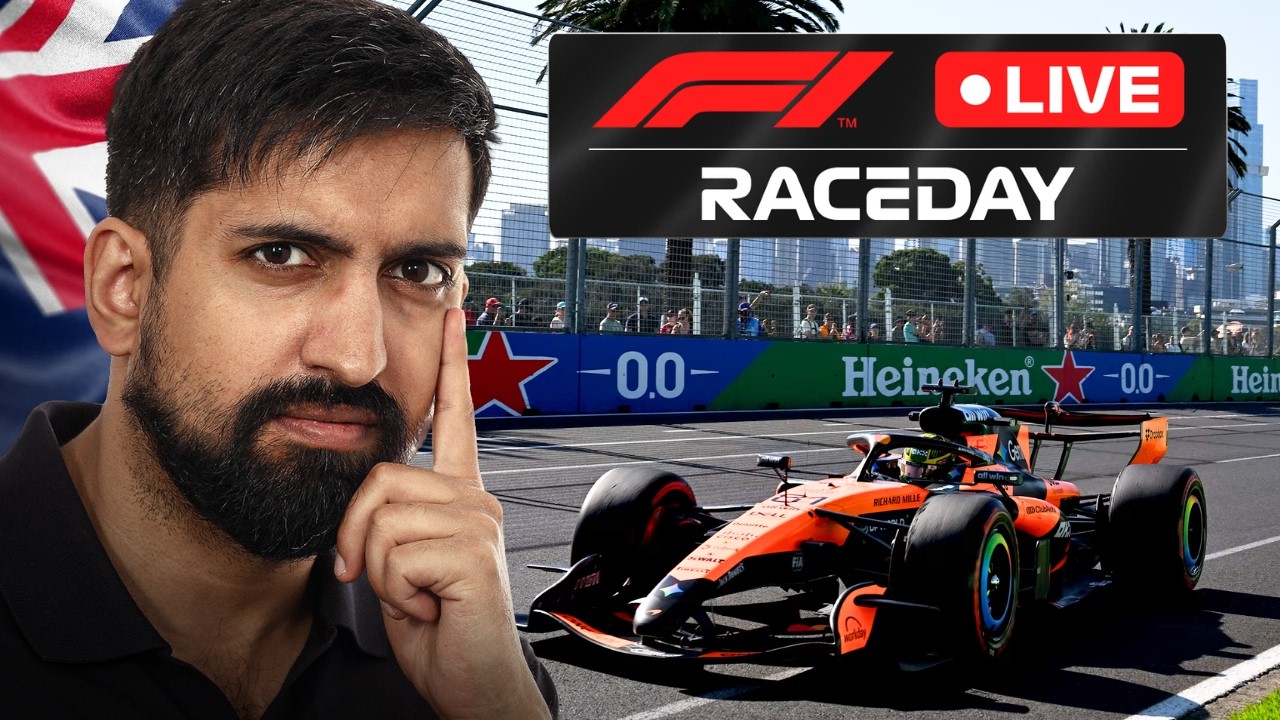 F1 LIVE - Melbourne GP Race Watchalong With Commentary!