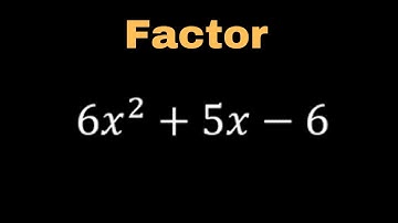 How To Factor A Trinomial With "a" Greater Than One By Grouping And Using Trial And Error