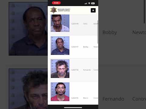 Mugshots Maricopa County Az