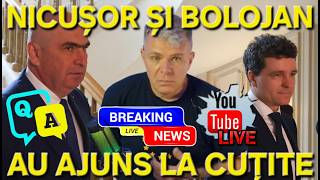 LIVE Q&A Nicușor Dan în război oficial cu Bolojan. Cea mai bizară zi. Tomac renunță. Numire surpriză