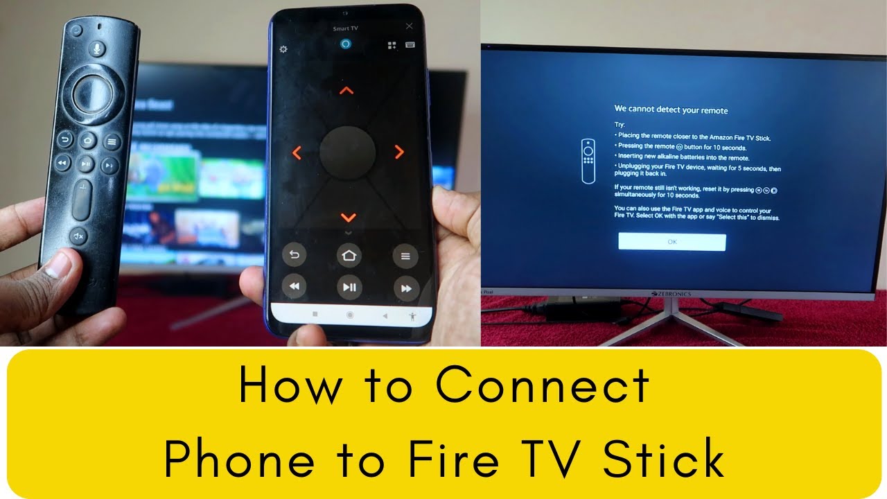 How to connect phone to Fire TV Stick | Use FireStick without remote