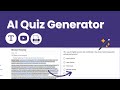 Ai quiz generator right inside google forms