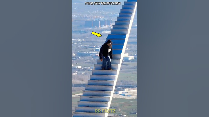 China की सबसे खतरनाक सीढ़िया 😱|| Dangerous Stairs In The World || #shorts