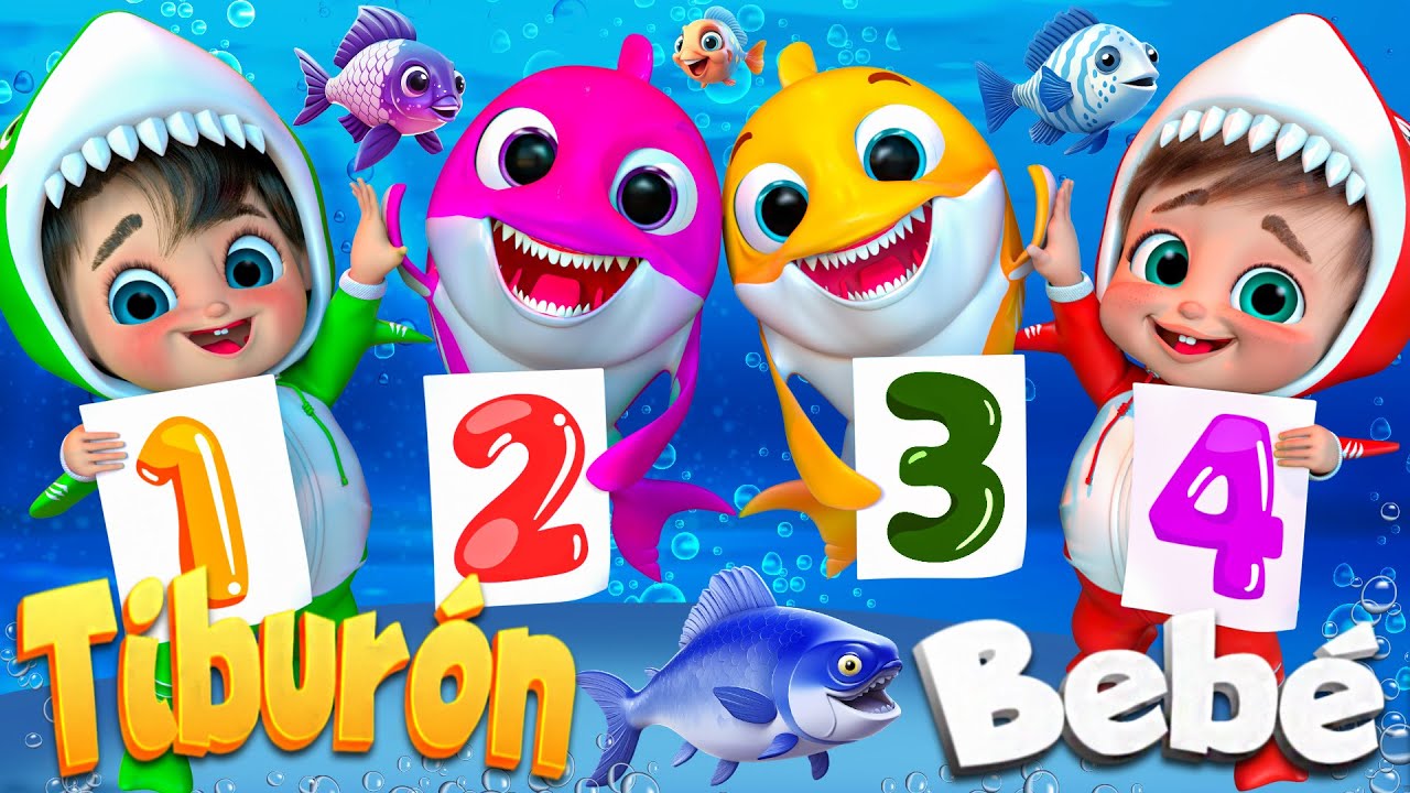 Bebé Tiburón Canción Alegre | canciones infantiles y rimas infantiles  @SuperLucaEspanol