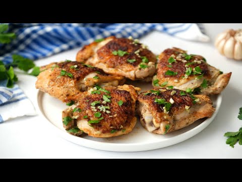 Slow Cooker Chicken Thighs - The Almond Eater