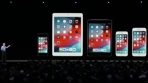 iOS 12 announced | Apple WWDC 2018