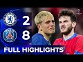 Kvaratskhelia LONDON S NIGHTMARE Agg 2 8 Chelsea Vs PSG Highlights UEFA Champions League 0 3