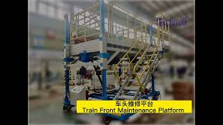 train front access platform