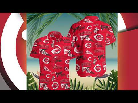 cincinnati reds hawaiian shirt