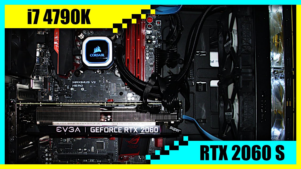 i7 4790K + RTX 2060 SUPER Gaming PC in 2022 | Tested in 7 Games